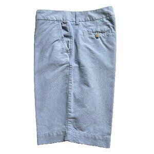 L.L. Bean Chambray Bermuda Shorts (size 8)